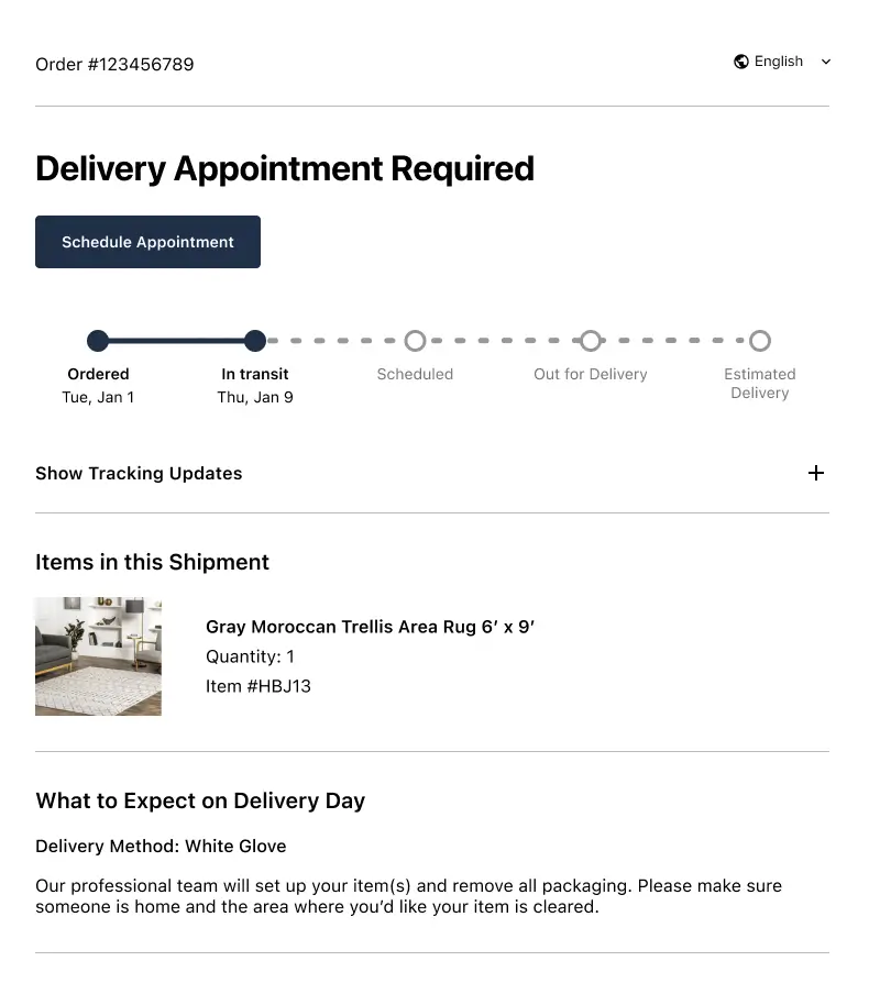Améliorez l'expérience client avec la livraison automatisée à domicile d'articles volumineux